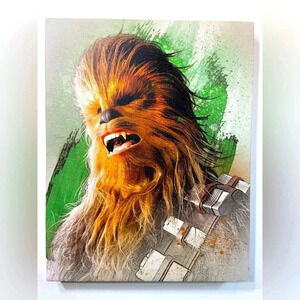 Star Wars - Chewbacca Framed Canvas Poster  💫